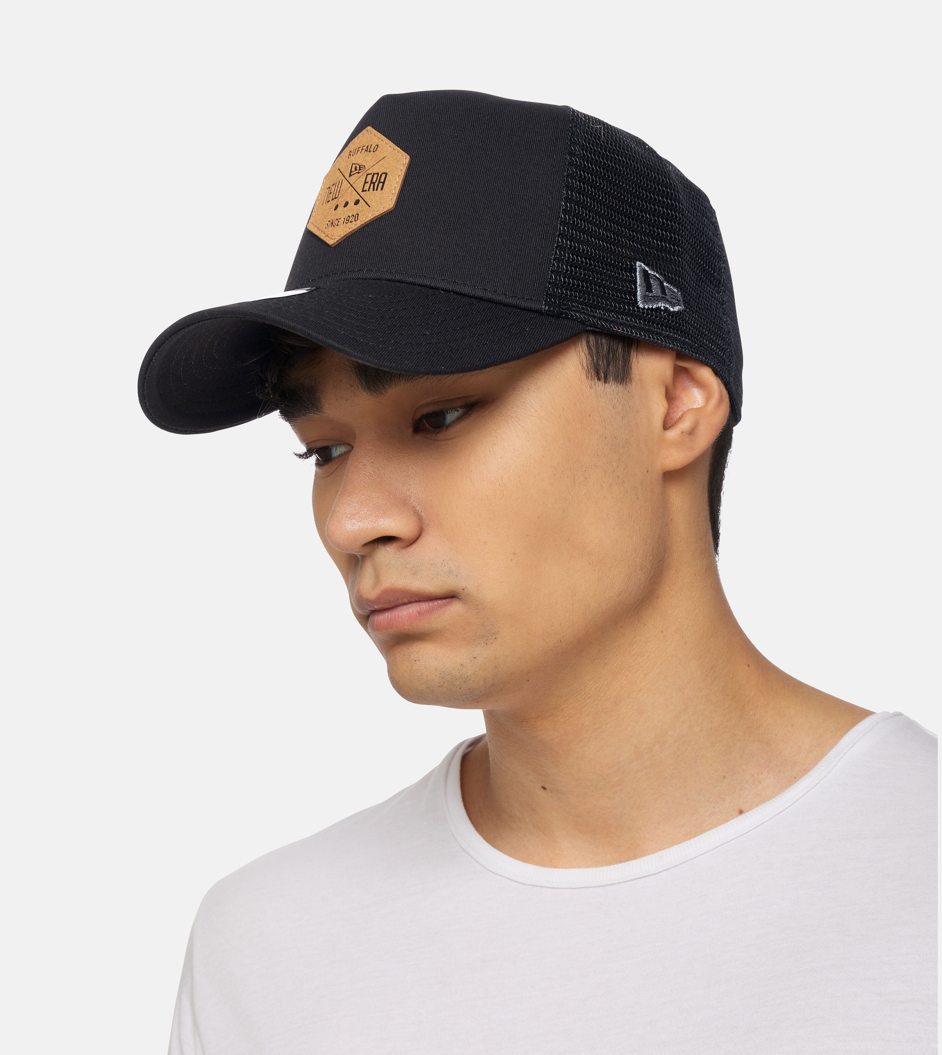 Heritage Patch 9Forty A-Frame Black Trucker - New Era cap